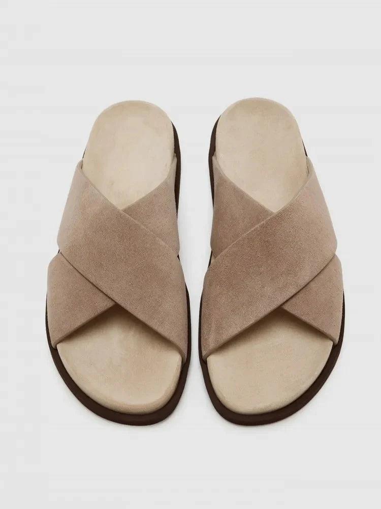 THE MAVUNA SANDALER - BEIGE