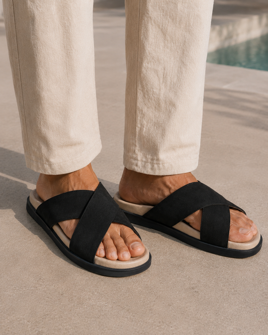 THE MAVUNA SANDALER - SORT