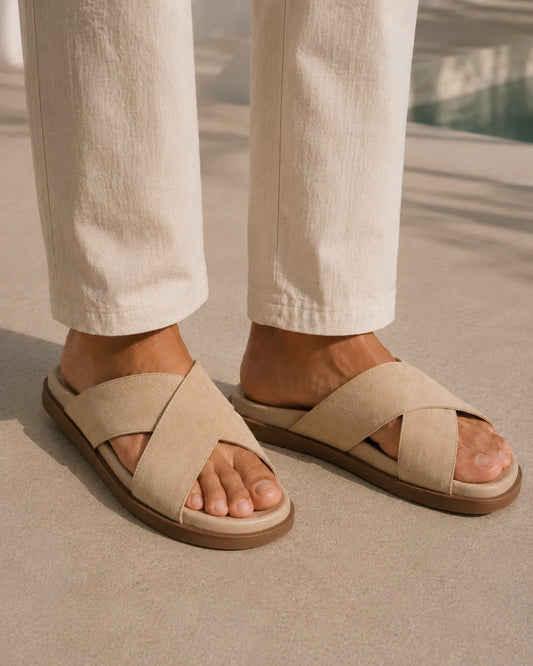 THE MAVUNA SANDALER - BEIGE